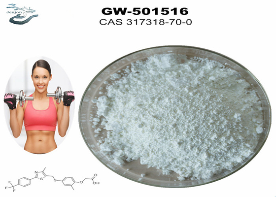 근육 성장 체육관 분말 Sarm Gw 501516 카다린 CAS 317318-70-0